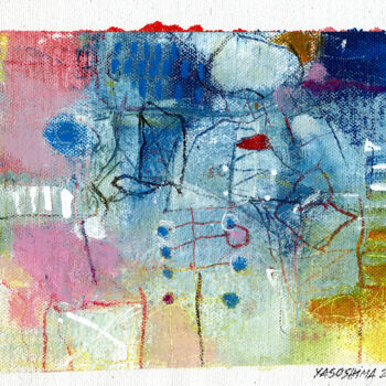 Painting titled "CY-35(T)2024" by Carlos Yasoshima, Original Artwork, Acrylic
