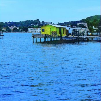 Photography titled "La cabane du pêcheur" by Emma Laflute, Original Artwork, Digital Photography