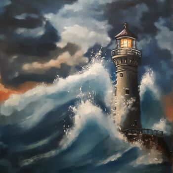 Peinture intitulée "changes 2" par Dejan Gulicoski, Œuvre d'art originale, Huile Monté sur Châssis en bois