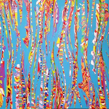 Collages titled "Sway 3" by Julee Latimer, Original Artwork, Acrylic