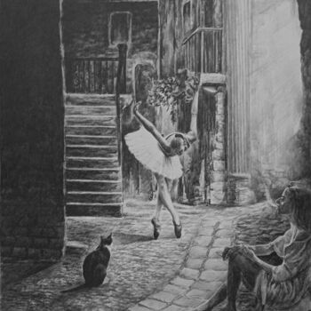 图画 标题为“Unwitting viewers” 由Dmitry Selivanov, 原创艺术品, 铅笔