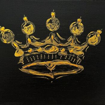 Pittura intitolato ""Fusion of power"" da Anna Reon, Opera d'arte originale, Acrilico