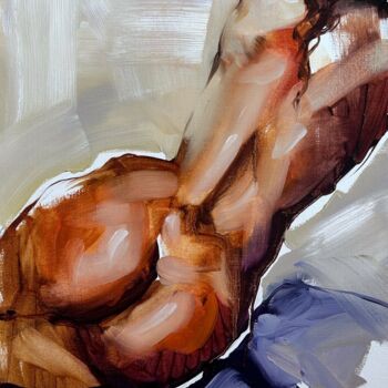 제목이 "Her Morning"인 미술작품 Krystyna Khvostyk로, 원작, 기름