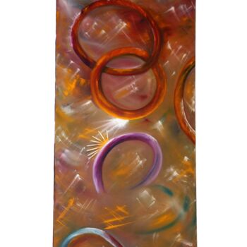 Peinture intitulée "ALIANCE" par Claire Crozier, Œuvre d'art originale, Huile