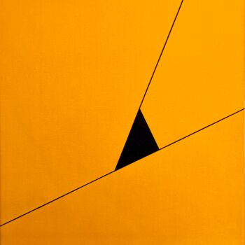 Peinture intitulée "Holy Triangle" par Jean-Marc Gardeux, Œuvre d'art originale, Acrylique Monté sur Châssis en bois