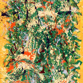 Peinture intitulée "N° 32 Murmure" par Isa-L, Œuvre d'art originale, Acrylique Monté sur Châssis en bois