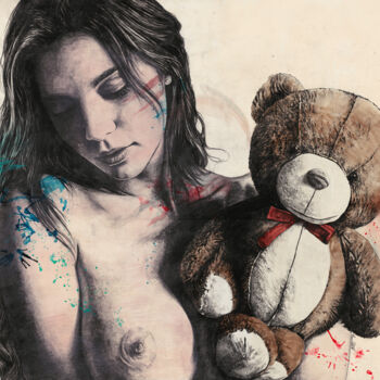 제목이 "Cause And Effect"인 그림 Marco Paludet로, 원작, 흑연
