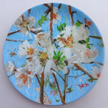 Sculpture titled "FLOWERS OF LIFE" by Dilshod Khudayorov, Original Artwork, Oil
