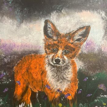 Painting titled "Acrylic Painting "T…" by Elena Danner, Original Artwork, Acrylic