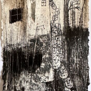Peinture intitulée "Ever W" par Chan, Œuvre d'art originale, Acrylique