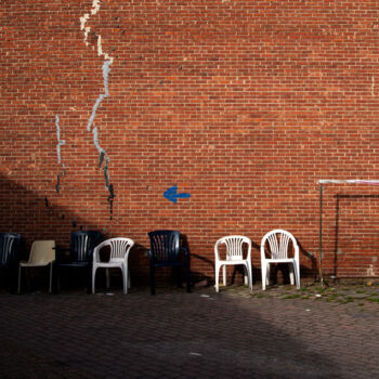 Photography titled "Light&Shadow 2" by Mark De Roeck, Original Artwork, Digital Photography Mounted on Other rigid panel