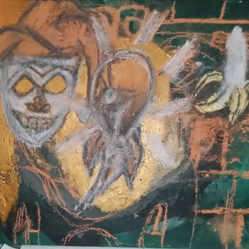 Peinture intitulée "Crazy-world" par Skylor Timeless, Œuvre d'art originale, Acrylique
