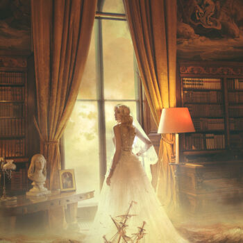 Fotografia intitolato "A Room With A View,…" da Miss Aniela, Opera d'arte originale, Fotografia digitale