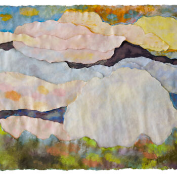 Painting titled "Where thoughts and…" by Qin Han, Original Artwork, Oil