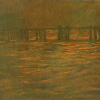 Pintura titulada "Londres, Charing Cr…" por Claude Monet, Obra de arte original, Oleo