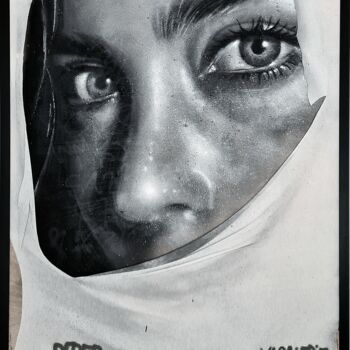 Painting titled "Secret" by Rebeb, Original Artwork, Spray paint