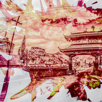 Photography titled "Temple de Thiskey" by Frederic Bos, Original Artwork, Digital Photography