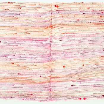 Malerei mit dem Titel "love series-AMOR" von Qin Han, Original-Kunstwerk, Tinte