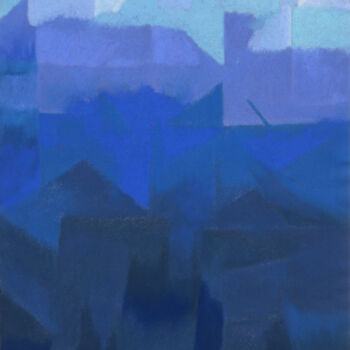 Painting titled "Perfect Memory Enca…" by Qin Han, Original Artwork, Pastel Mounted on Wood Stretcher frame