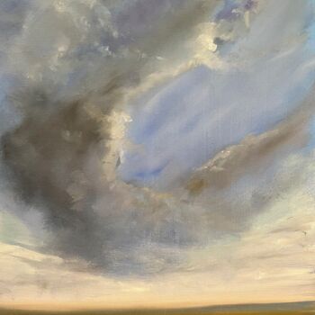 Painting titled "Awaken" by Roger Quesnel, Original Artwork, Acrylic Mounted on Wood Stretcher frame