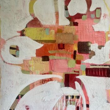 Ζωγραφική με τίτλο "Pulse" από Betsey Ervin, Αυθεντικά έργα τέχνης, Ακρυλικό