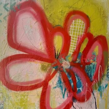 Pintura titulada "Burst" por Betsey Ervin, Obra de arte original, Acrílico