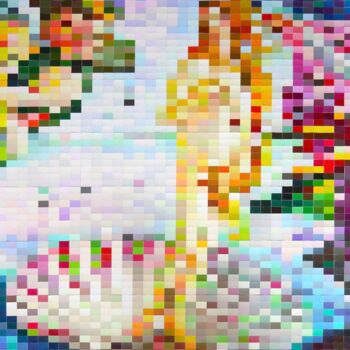 Collages titled "Venus" by Xavier Caille, Original Artwork, Collages