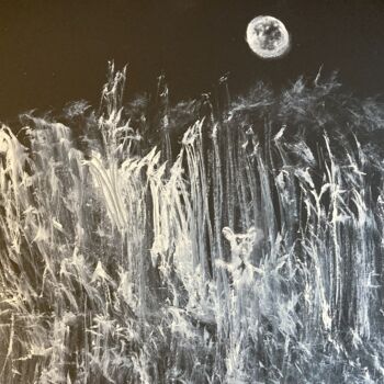 Painting titled "Mouse in the corn f…" by Steve Phillips, Original Artwork, Oil