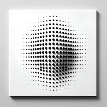 제목이 "Emerging Geometry:…"인 디지털 아트 Alberto Capitani로, 원작, AI 생성 이미지
