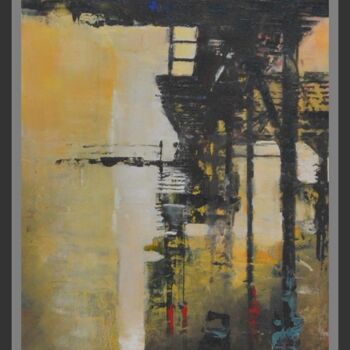 Peinture intitulée "Structure 29" par Jicé, Œuvre d'art originale, Huile