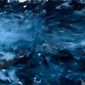 Schilderij getiteld "mun mtshams" door Hayk-Philipp Sevumyan, Origineel Kunstwerk, Olie