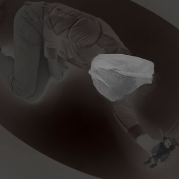摄影 标题为“*i$3 / Figures coll…” 由Leni Smoragdova, 原创艺术品, 数码摄影 安装在铝上