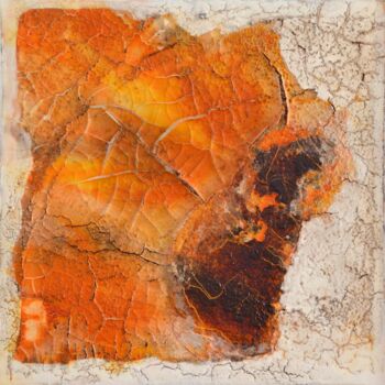 Schilderij getiteld "Outbreak II" door Elke Eiermann, Origineel Kunstwerk, Krijt