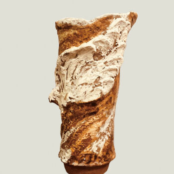 Sculptuur getiteld "陶艺（飞）" door Jingri Liu, Origineel Kunstwerk, Keramiek