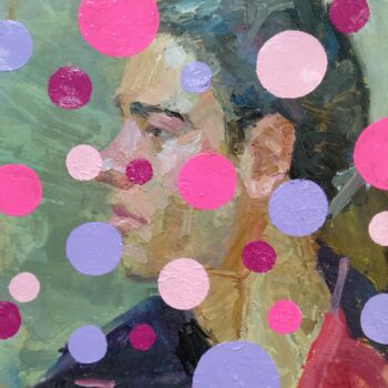 Malarstwo zatytułowany „Gerhard Richter 11” autorstwa Kyrylo Bondarenko, Oryginalna praca, Olej