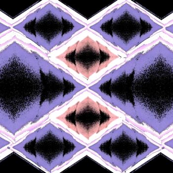 Photography titled "Diamond Waves 1f2c" by Ken Lerner, Original Artwork, Digital Photography