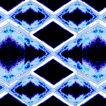 Φωτογραφία με τίτλο "Diamond Waves 1f3d" από Ken Lerner, Αυθεντικά έργα τέχνης, Ψηφιακή φωτογραφία