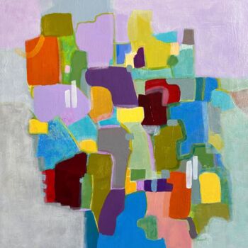 Peinture intitulée "Spring 7" par Jacqueline Faubert, Œuvre d'art originale, Acrylique