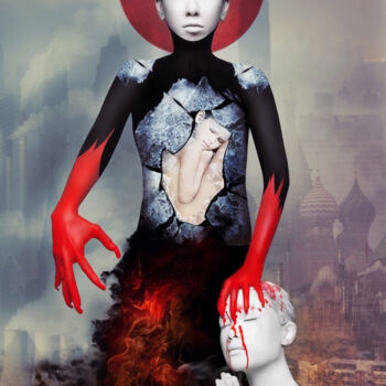 Photography titled "Origin of Tyranny" by Olga Volodina, Original Artwork, Manipulated Photography