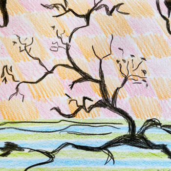 Dessin intitulée "Untitled (Drawing 0…" par Rick Fraterman, Œuvre d'art originale, Crayon