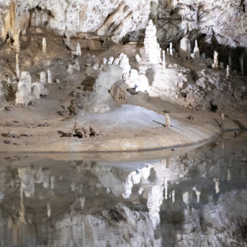 Photography titled "Stalactite garden" by Nadia Sharova, Original Artwork, Digital Photography