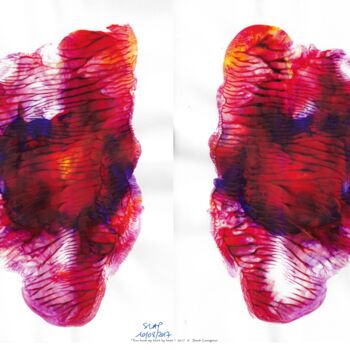Peinture intitulée "You know my heart b…" par Sarah Leseigneur, Œuvre d'art originale, Gouache