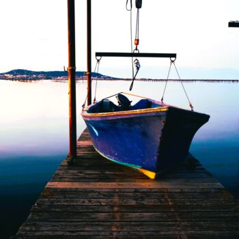 Photographie intitulée "ETANG DE THAU THREE" par Patrick Hesnard, Œuvre d'art originale, Photographie numérique