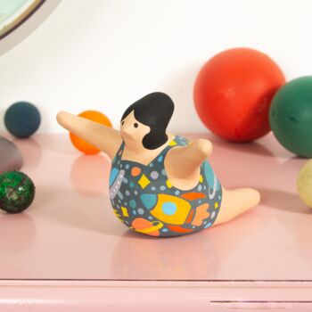 Scultura intitolato "Apollo 11" da Amalia Di Tecco, Opera d'arte originale, Cartapesta