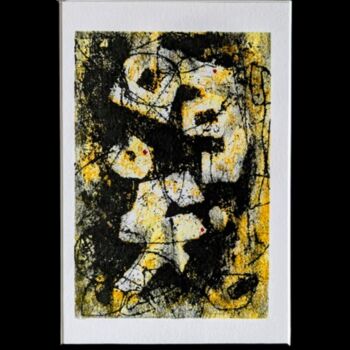 印花与版画 标题为“Monotype encre noir…” 由Helene Dat, 原创艺术品, 蒙纳