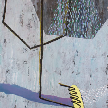 Peinture intitulée "El Artista en el Es…" par Jesus Tejedor, Œuvre d'art originale, Acrylique Monté sur Châssis en bois