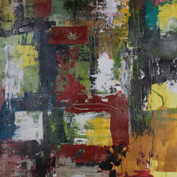 Ζωγραφική με τίτλο "abstraction of natu…" από Peter Kilb, Αυθεντικά έργα τέχνης, Ακρυλικό