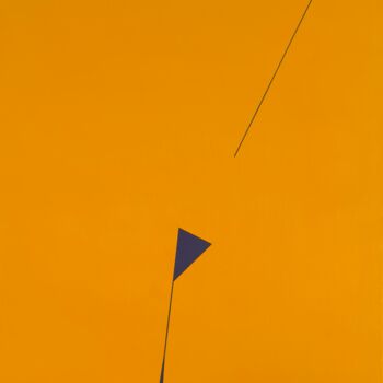 Peinture intitulée "Holy Triangle II" par Jean-Marc Gardeux, Œuvre d'art originale, Acrylique Monté sur Châssis en bois