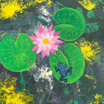 Peinture intitulée "Poisonous Purity" par Michaela Unterberger, Œuvre d'art originale, Acrylique