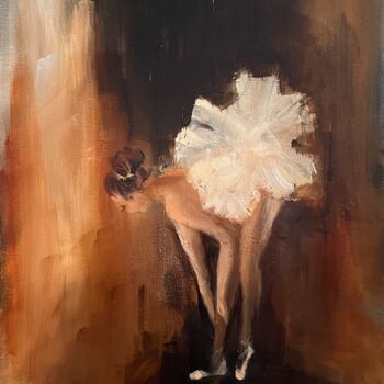 Malarstwo zatytułowany „Ballet’s Whisper” autorstwa Tamara Andjus, Oryginalna praca, Akryl